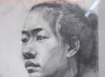 2013年天津美術(shù)學(xué)院優(yōu)秀美術(shù)試卷（素描頭像）09