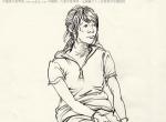 ??河北師范大學美院附中老師,王會革,線描速寫2010102001