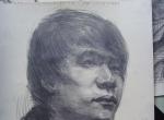 江蘇溧陽三中老師,賀智,素描頭像優(yōu)秀作品2015091901