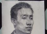 江蘇溧陽三中老師,賀智,素描頭像優(yōu)秀作品2015091903