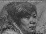 中央美術(shù)學(xué)院油畫系,張婷,素描頭像優(yōu)秀作品2015091902