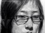 魯迅美術(shù)學院雕塑系,李明宇,素描頭像優(yōu)秀作品2015091901