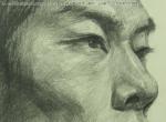 天津美術學院油畫系,徐銘尉,素描頭像優(yōu)秀作品2015092202