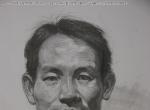 廣美裝飾藝術(shù)設(shè)計系,楊鴻樂,素描頭像優(yōu)秀作品2015092204