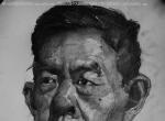 廣美裝飾藝術(shù)設(shè)計系,楊鴻樂,素描頭像優(yōu)秀作品2015092205