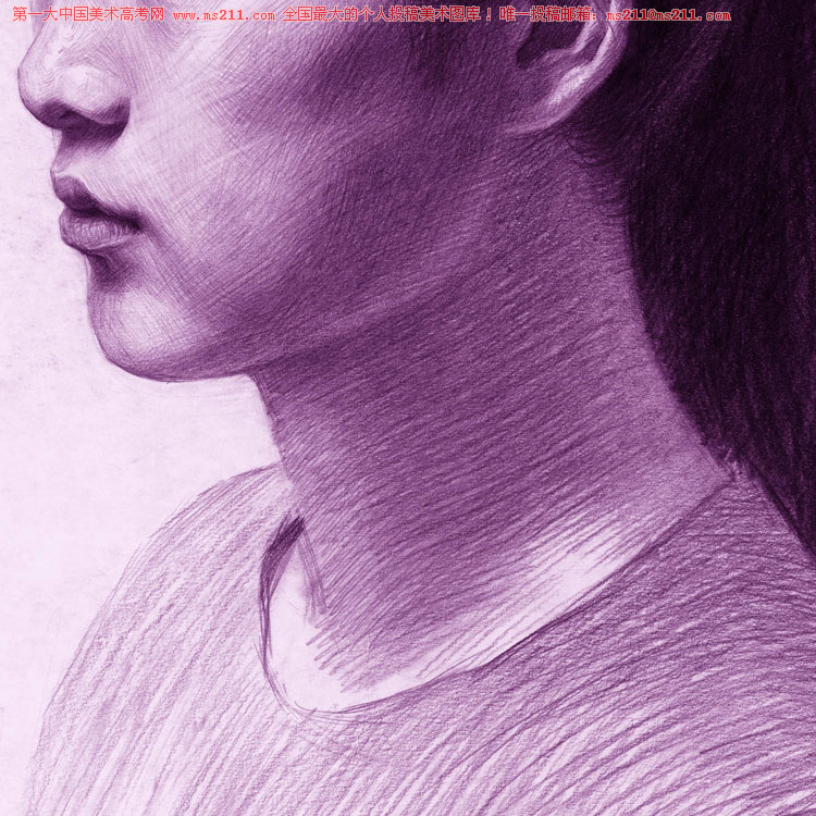 中央美術(shù)學(xué)院,孫遜,素描頭像優(yōu)秀作品2015092406