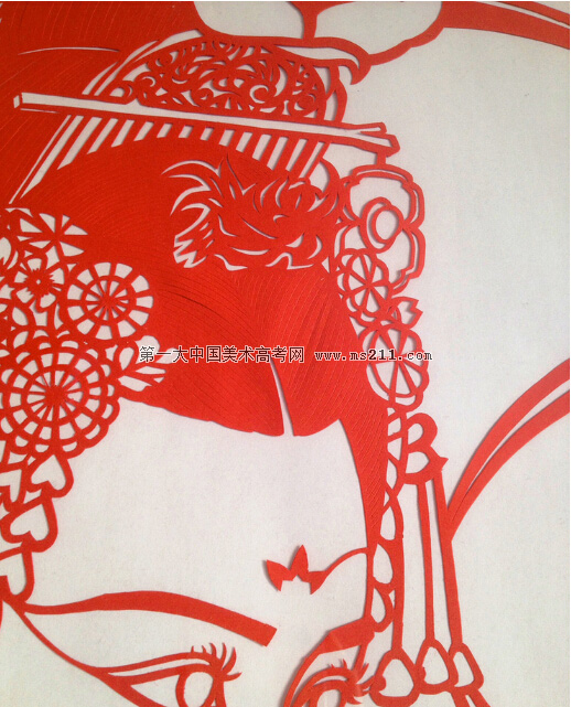 剪紙素材 - 美術(shù)高考網(wǎng) 2015101702