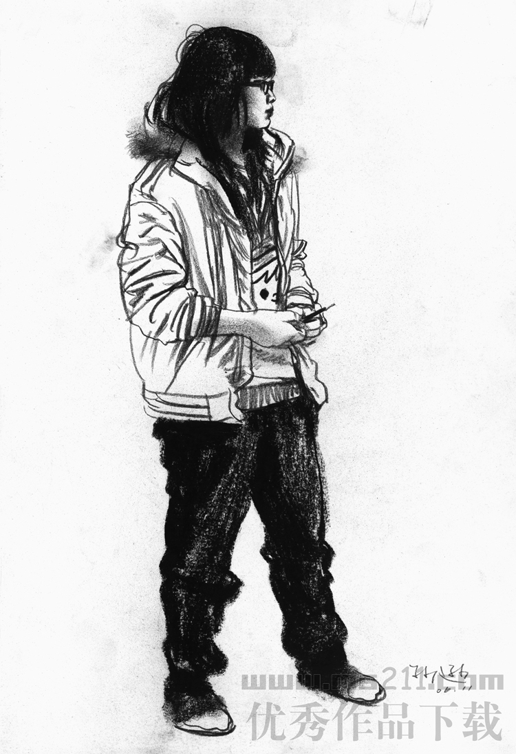 中央美術學院,孫遜,線面速寫優(yōu)秀作品2015122306