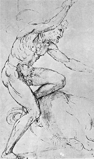拉斐爾的素描線條真夠老辣 值得分享