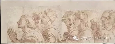 拉斐爾的素描線條真夠老辣 值得分享