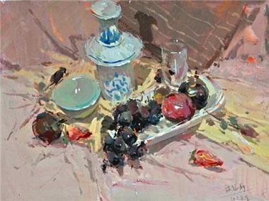 大波色彩靜物作品賞析 讓好作品當你校考中的“大白”