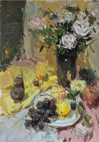 大波色彩靜物作品賞析 讓好作品當你校考中的“大白”