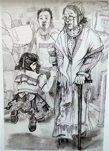 其實場景速寫真的是美術(shù)生的必修課！