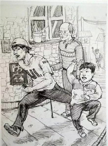 其實場景速寫真的是美術(shù)生的必修課！