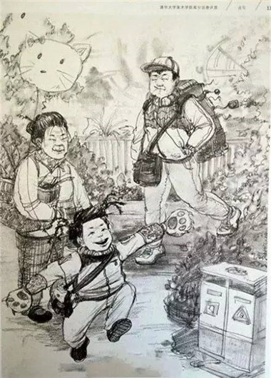 其實場景速寫真的是美術(shù)生的必修課！