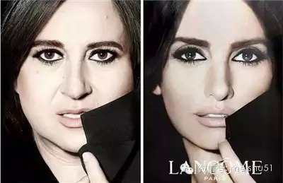 惡搞蘭蔻、紀(jì)梵希海報