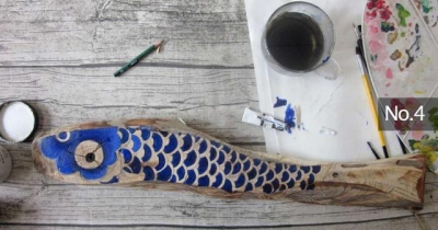 畫朽木為神魚，充滿想象力的創(chuàng)作,51美術(shù)社