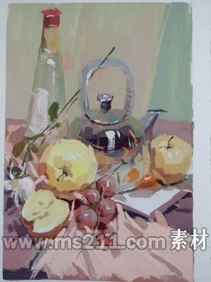 美術(shù)高考色彩靜物的5個要點，必須懂得,51美術(shù)社