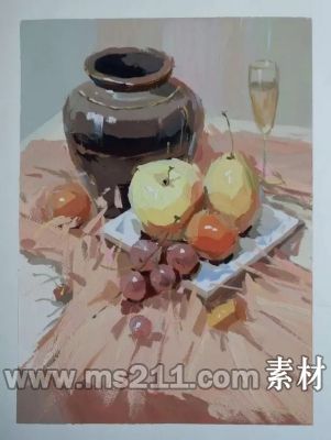 美術(shù)高考色彩靜物的5個要點，必須懂得,51美術(shù)社