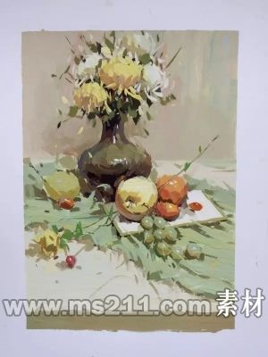 美術(shù)高考色彩靜物的5個要點，必須懂得,51美術(shù)社