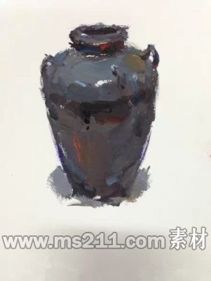 一步步的教你畫色彩單個物體，拿去學習吧~,51美術社