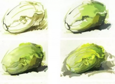 一步步的教你畫色彩單個物體，拿去學習吧~,51美術社