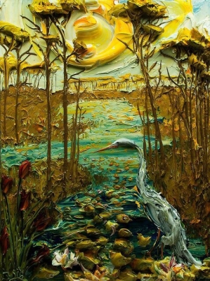 畫面漂亮費(fèi)點(diǎn)顏料也不怕,51美術(shù)社