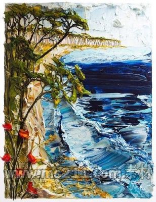 畫面漂亮費(fèi)點(diǎn)顏料也不怕,51美術(shù)社