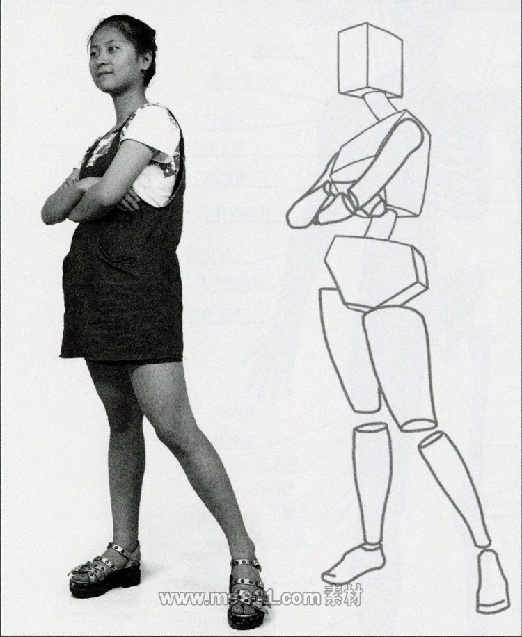 動(dòng)態(tài)與重心-51美術(shù)網(wǎng)