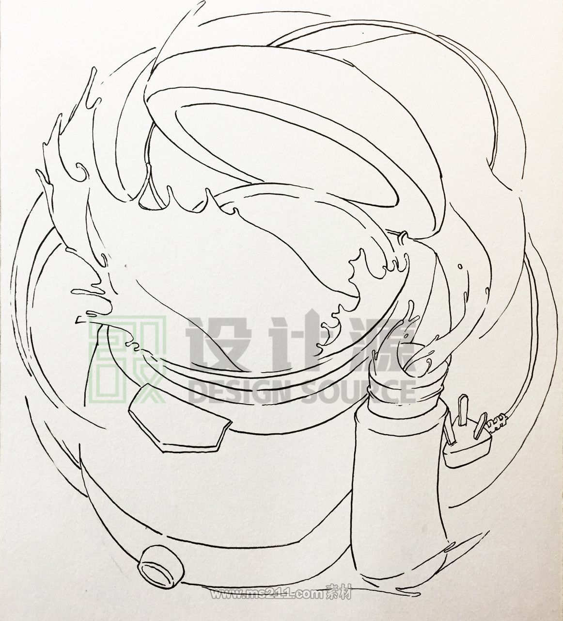 黑白裝飾畫(huà)-北京設(shè)計(jì)源