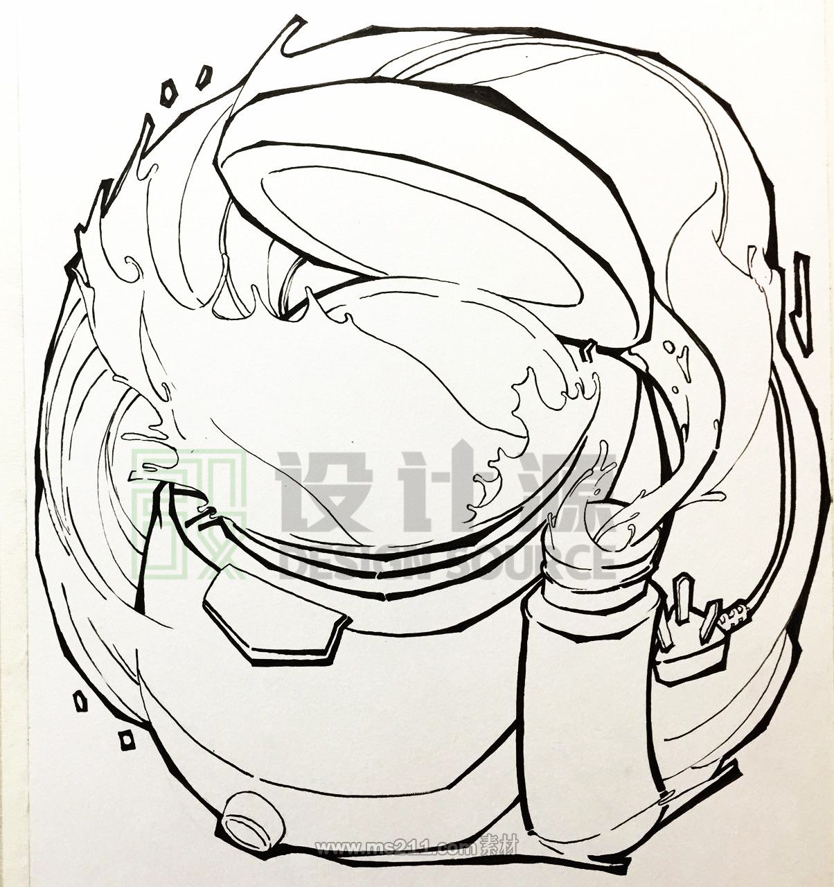 黑白裝飾畫(huà)-北京設(shè)計(jì)源