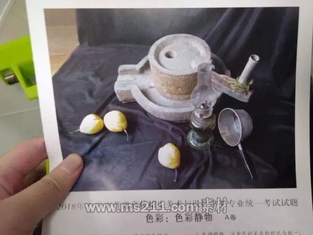 2018年上海美術聯(lián)考色彩考題