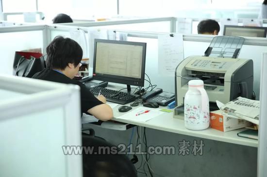 錄檢工作進(jìn)行中